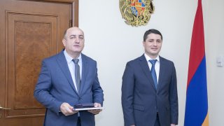 ՀՀ քննչական կոմիտեի մի շարք աշխատակիցներ պարգևատրվել են Քննչական կոմիտեի 10-ամյա հոբելյանի կապակցությամբ